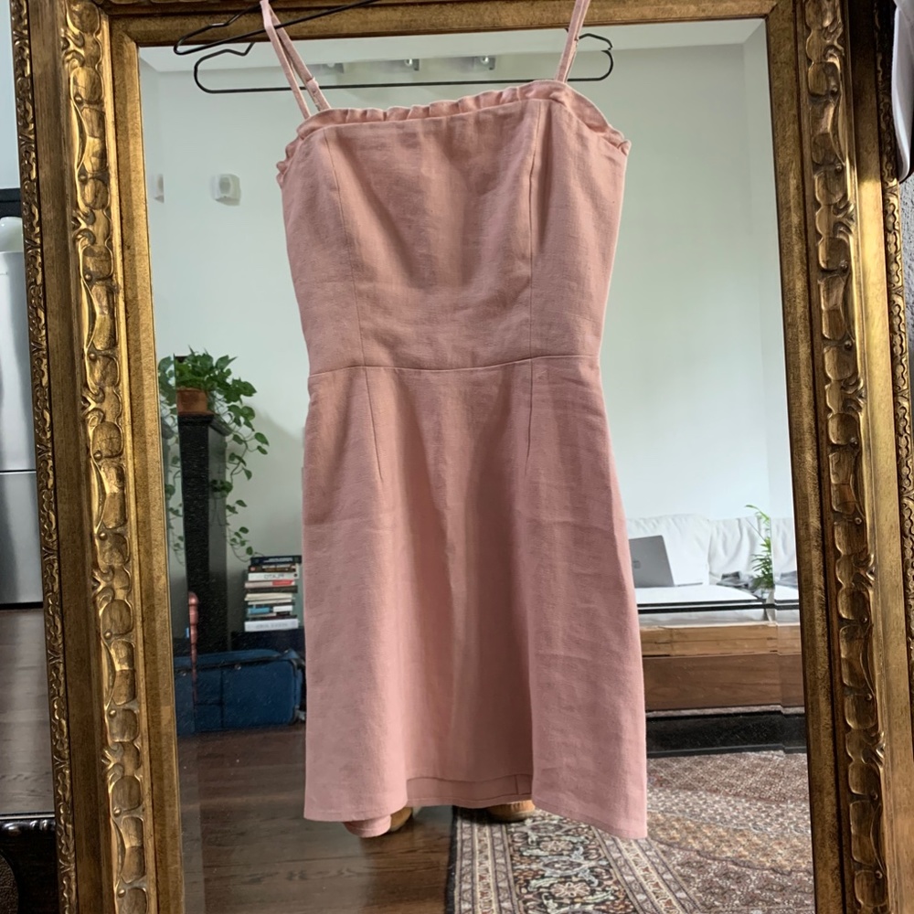 Reformation Ava Ruffle Dress - Picture 2 of 5